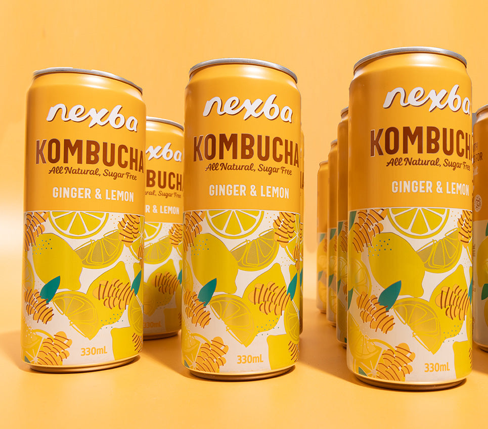 Ginger & Lemon Kombucha